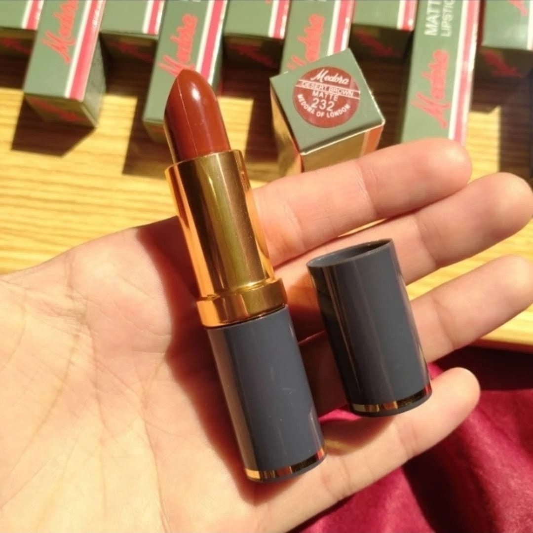 Medora Lipstick Pack of 6 – Creamy, Long-Lasting, Smooth Finish Lip Colors - Pink