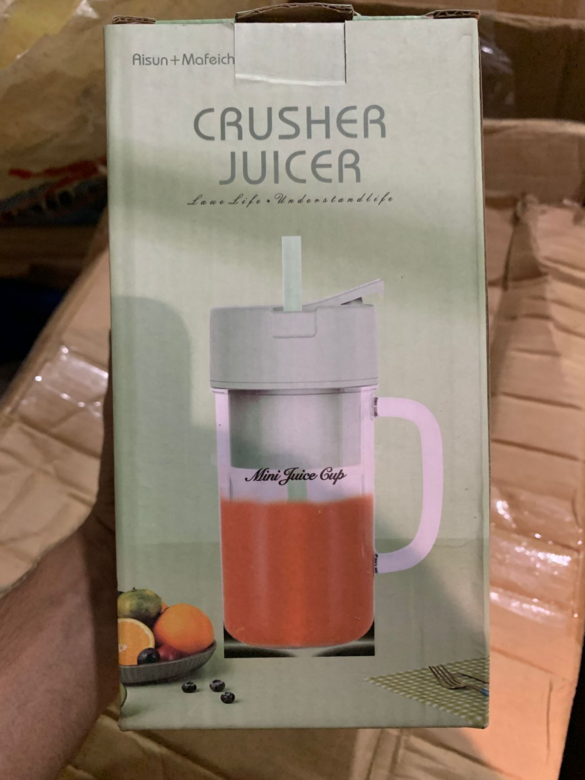 Professional Mini Juicer | USB Electric Portable Blender & Smoothie Maker | Stainless Steel Fruit Extractor with Straw