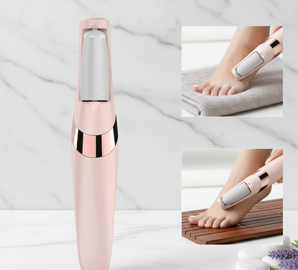 Rechargeable Electric Pedi Foot Filer – Powerful Callus Remover for Cracked Heels & Dead Skin | Smooth, Soft & Salon-Quality Feet at Home