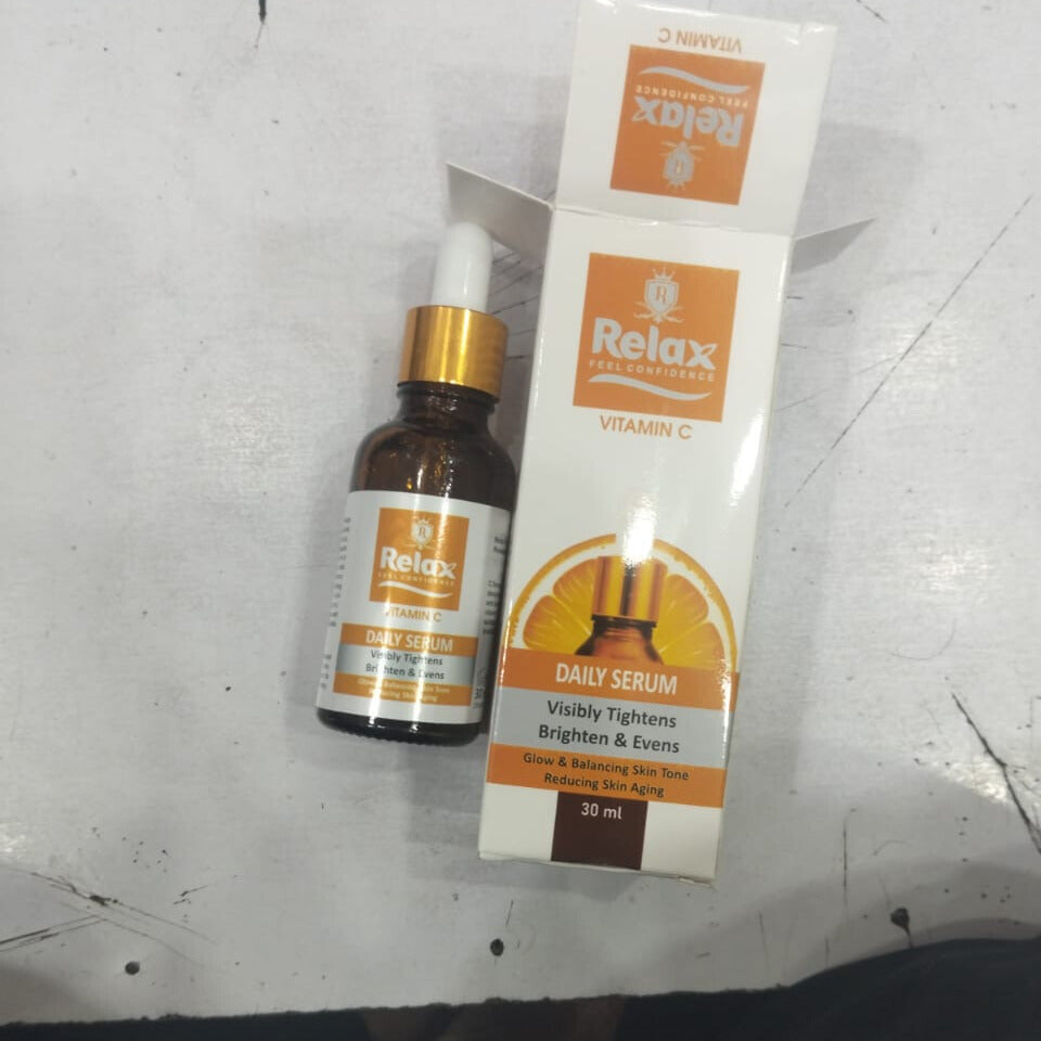 Relax Vitamin C Daily Serum – Brightening & Anti-Aging Face Serum