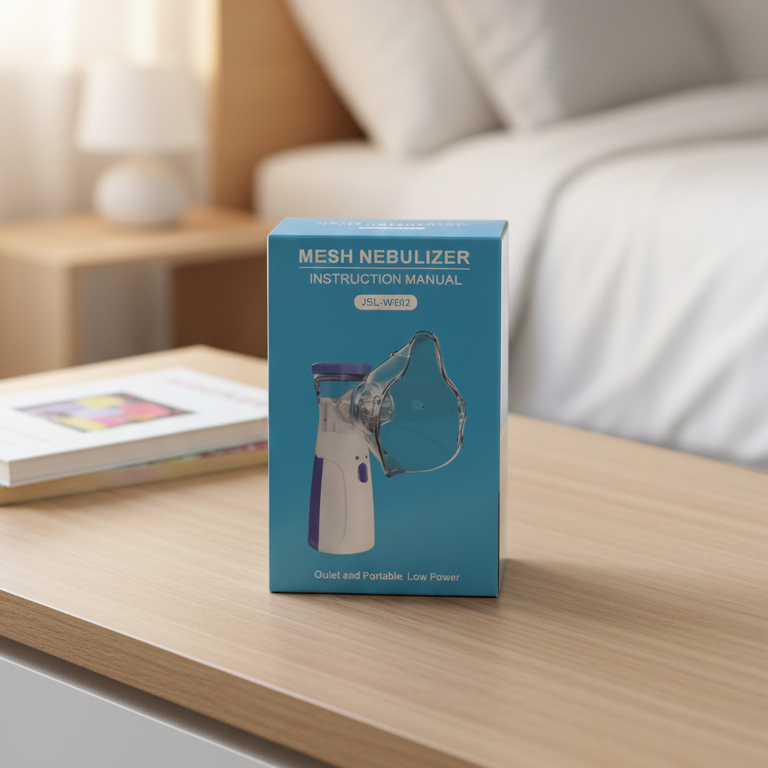 Portable Mesh Nebulizer USB And Battery Operated Mini Nebulizer With Mask Personal Inhaler For Efficient Respiratory Care