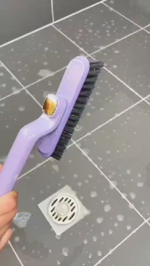 Multipurpose Bathroom Tile Floor Gap Cleaning Brush Rotating Crevice Brushes With Dead End Strong Bristles